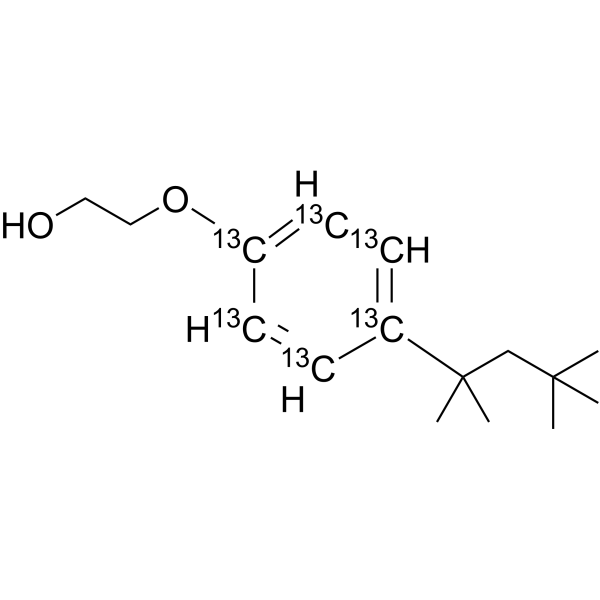 4-tert-Octylphenol monoethoxylate-13C6 1173019-48-1